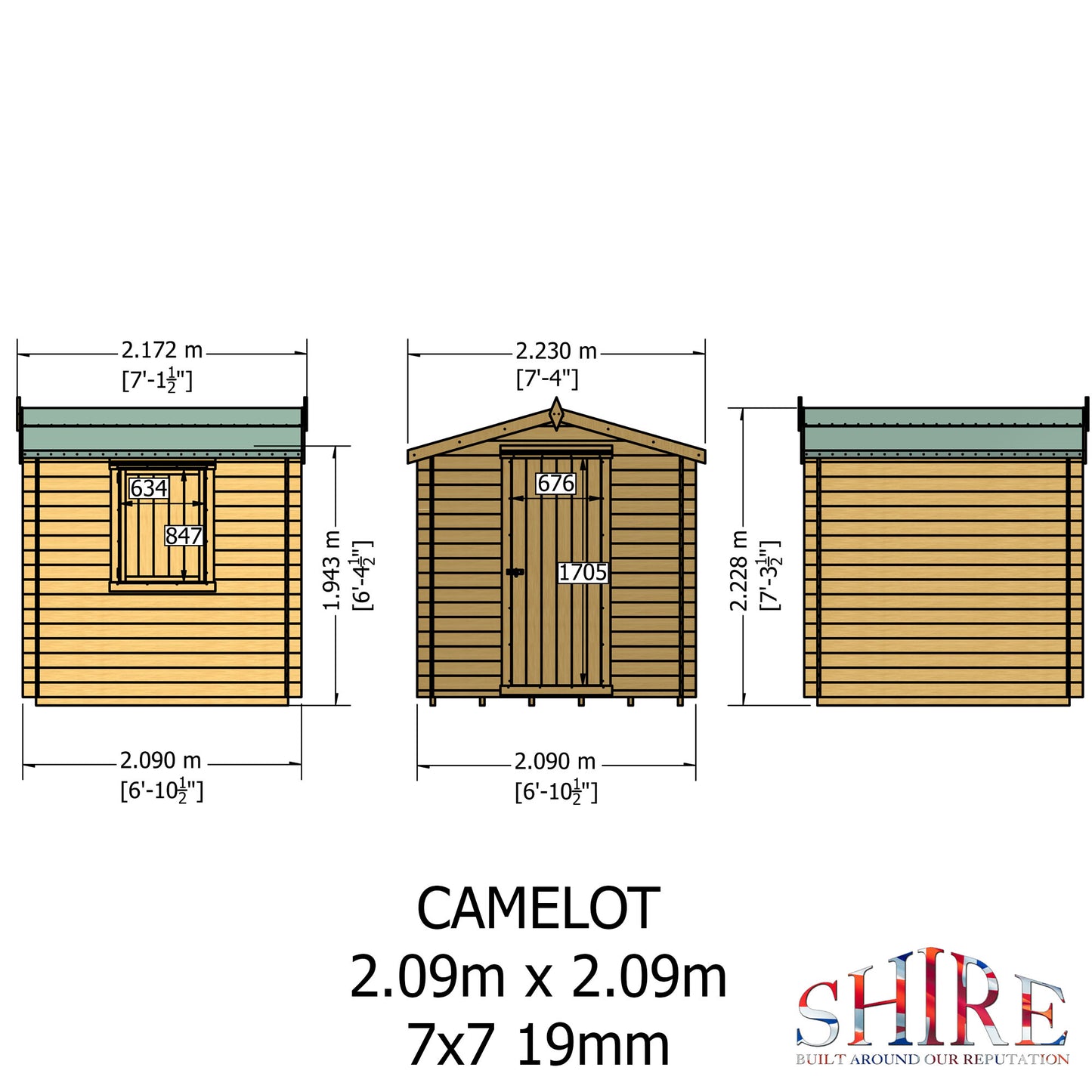 Shire Camelot 7x7