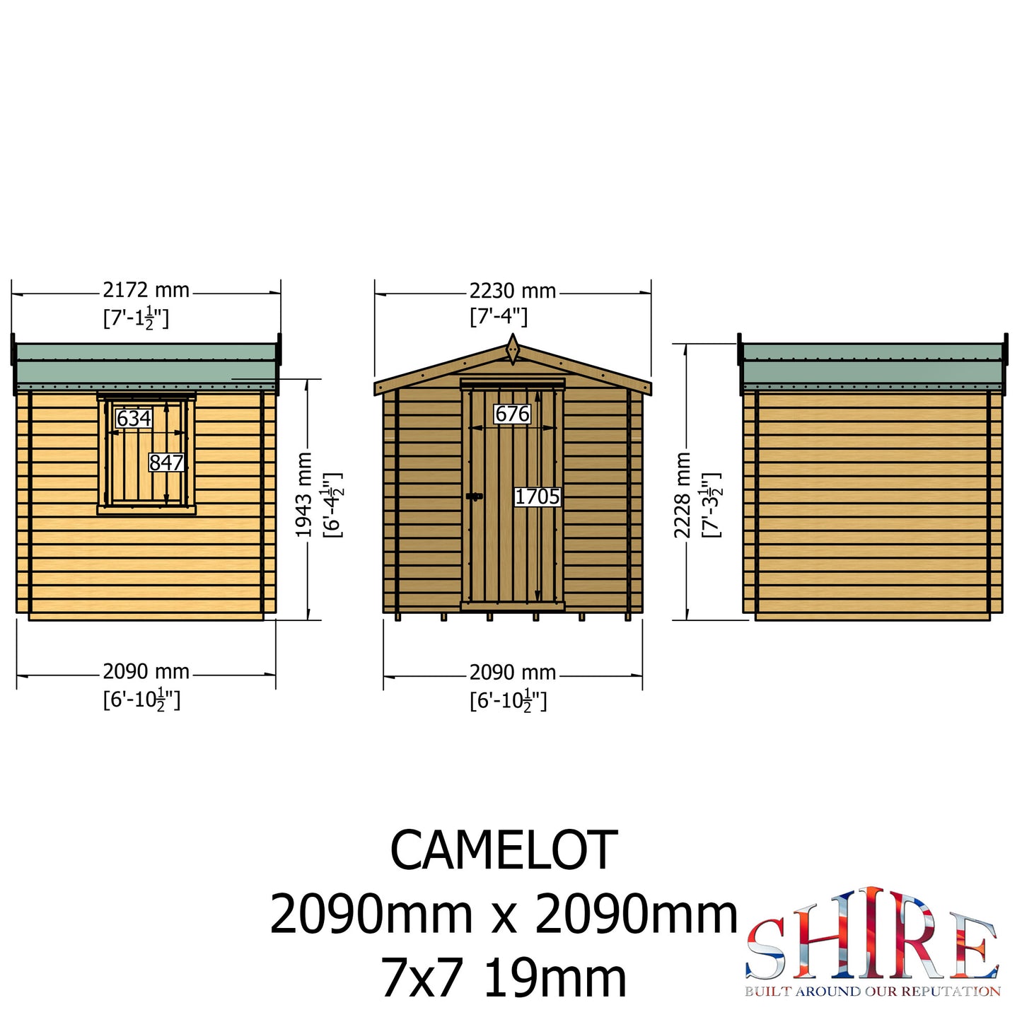 Shire Camelot 7x7