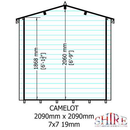 Shire Camelot 7x7