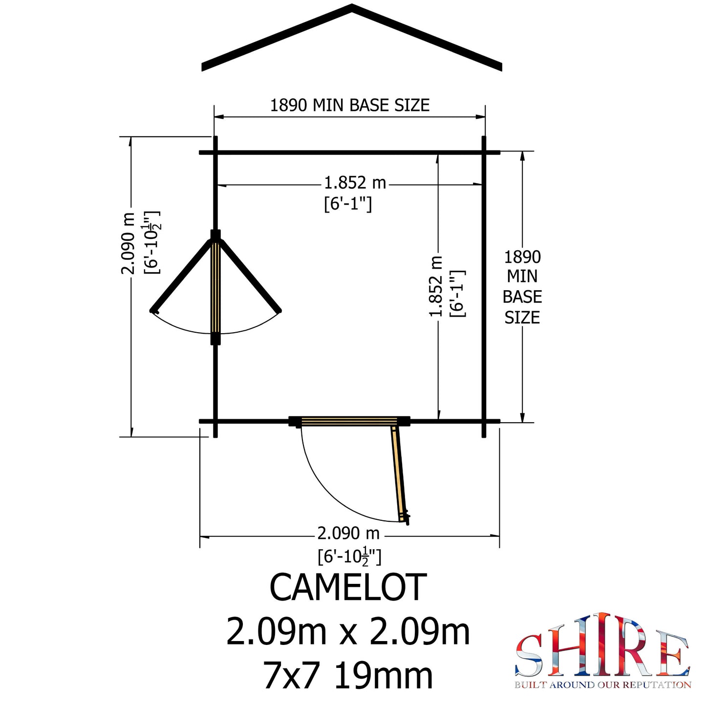 Shire Camelot 7x7