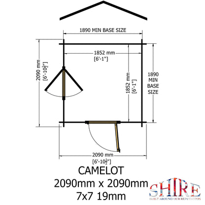 Shire Camelot 7x7