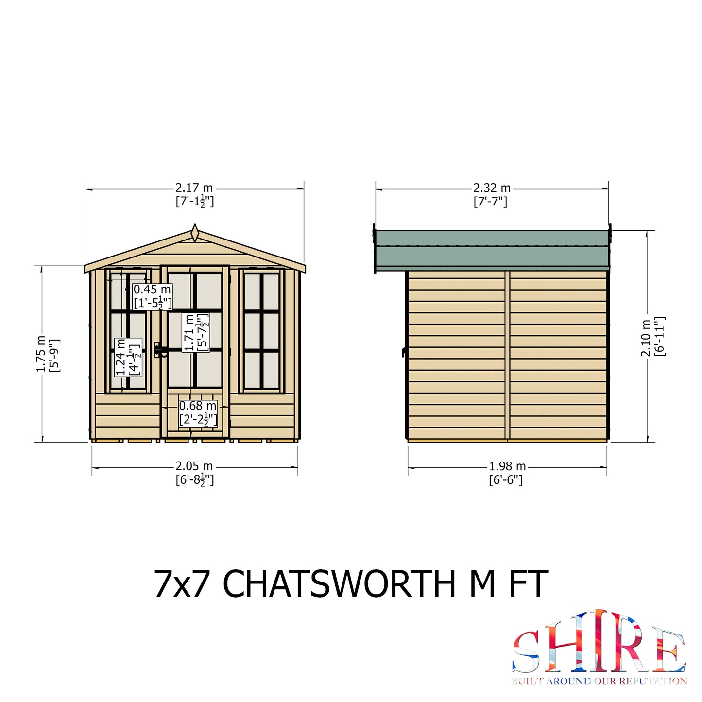 Shire Chatsworth 7 x 7