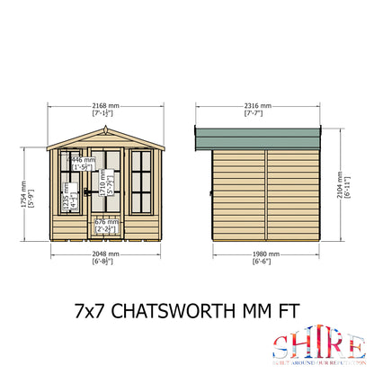 Shire Chatsworth 7 x 7