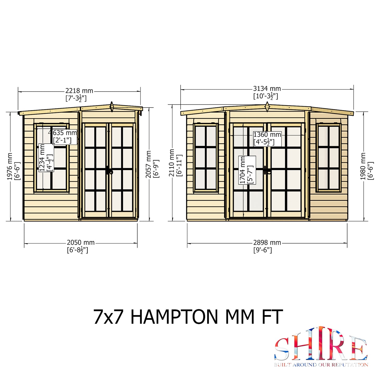 Shire Hampton	7 x 7