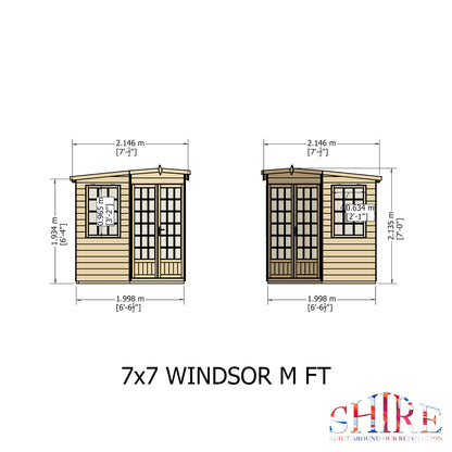 Shire Windsor 7x7 Loglap