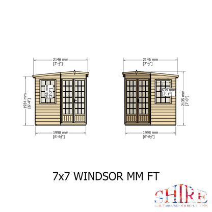 Shire Windsor 7x7 Loglap