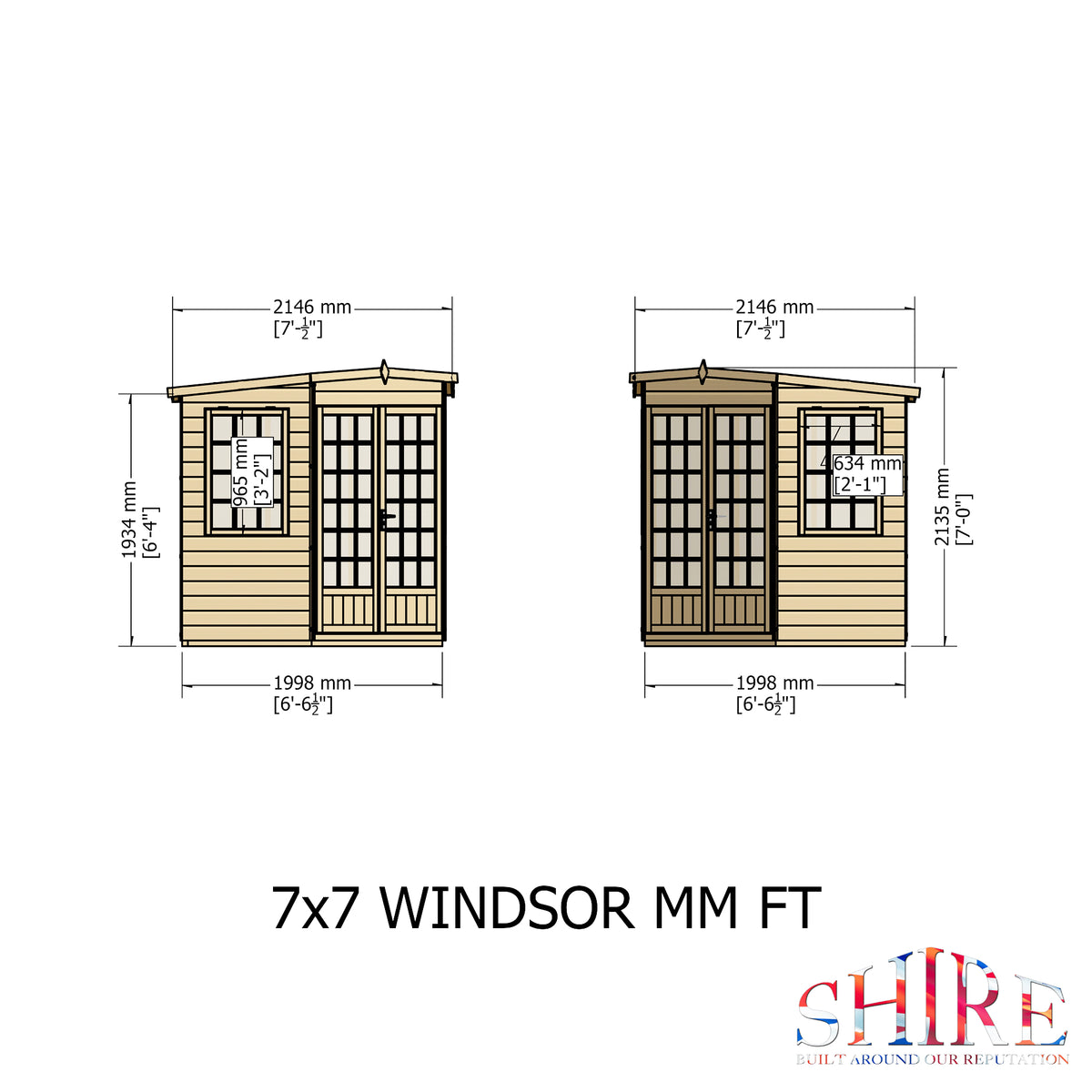 Shire Windsor 7x7 Shiplap