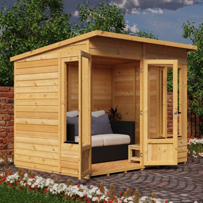 Shire Alora 8x6 Pent Sumerhouse