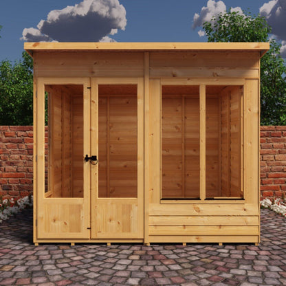 Shire Alora 8x6 Pent Sumerhouse