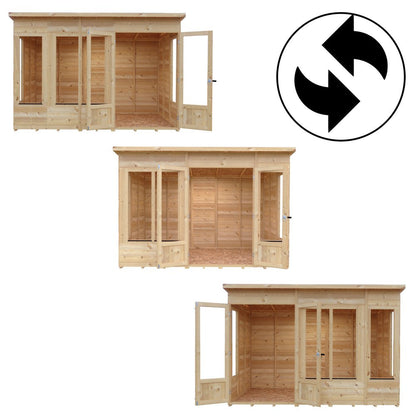 Shire Alora 10 x 6 Pent Summerhouse