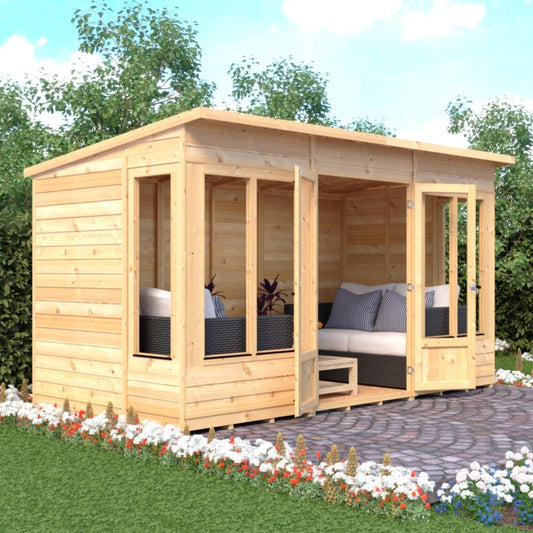 Shire Alora 12 x 6 Pent Summerhouse