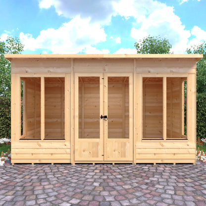 Shire Alora 12 x 6 Pent Summerhouse