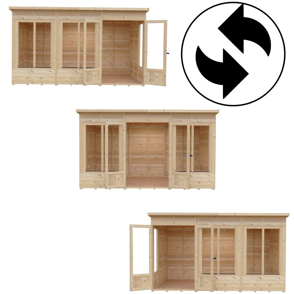 Shire Alora 12 x 6 Pent Summerhouse