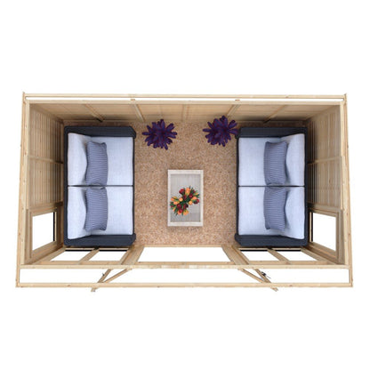 Shire Alora 12 x 6 Pent Summerhouse