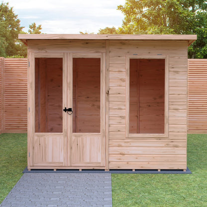 Shire Peony 8 x 6 Pent Summerhouse