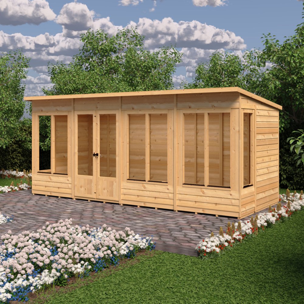 Shire Alora 16 x 6 Pent Summerhouse