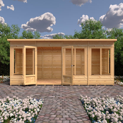 Shire Alora 16 x 6 Pent Summerhouse