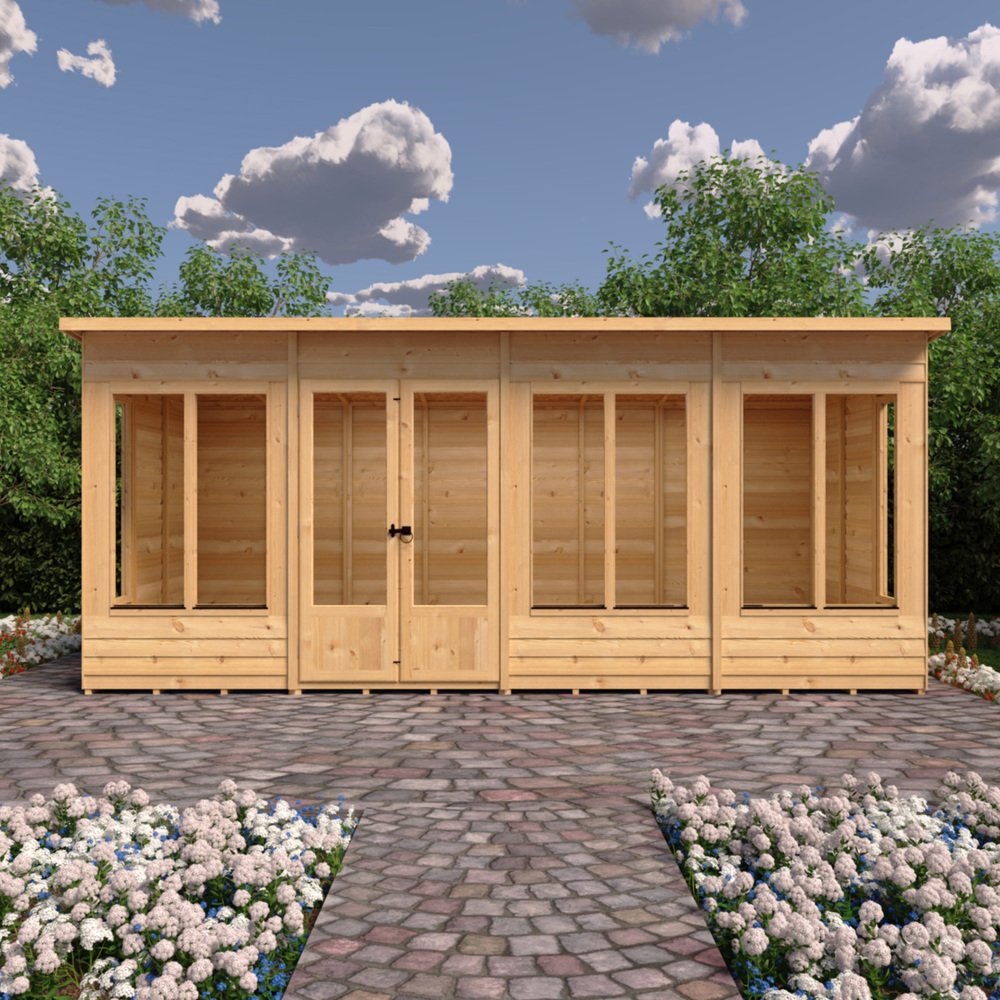 Shire Alora 16 x 6 Pent Summerhouse