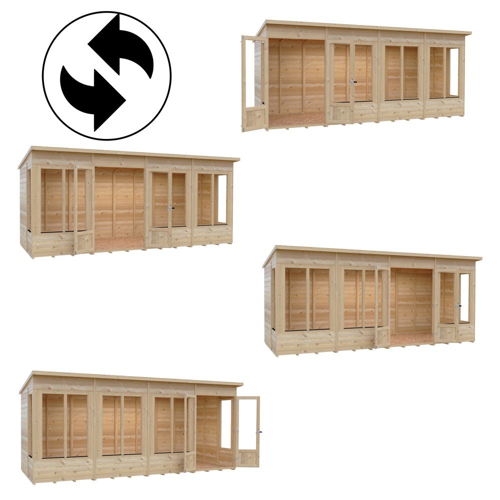 Shire Alora 16 x 6 Pent Summerhouse