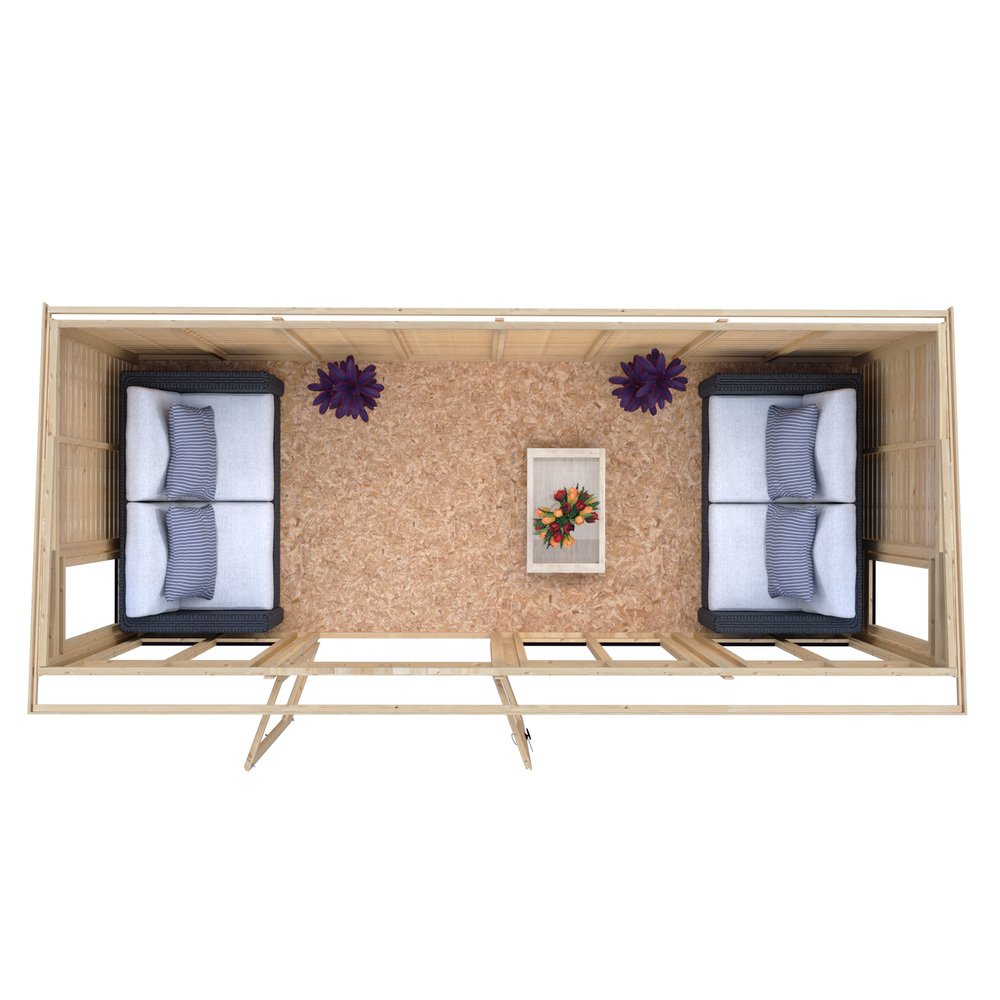 Shire Alora 16 x 6 Pent Summerhouse