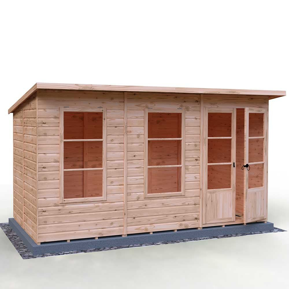 Shire Dahlia 12 x 6 Pent Summerhouse