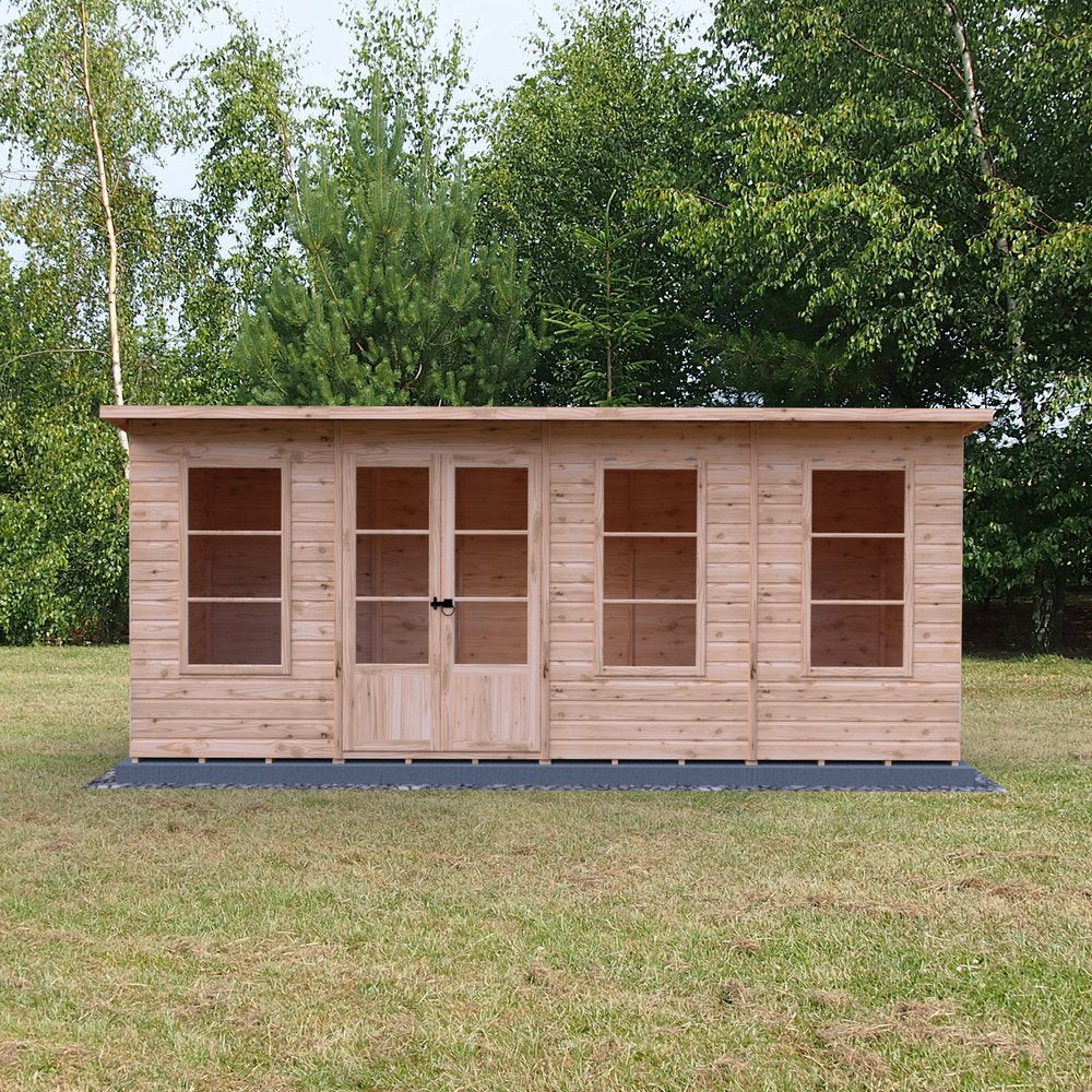 Shire Dahlia 16 x 6 Pent Summerhouse