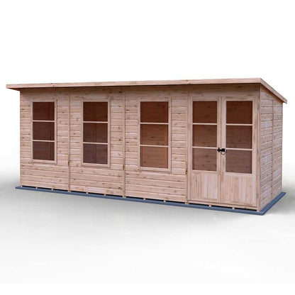 Shire Dahlia 16 x 6 Pent Summerhouse
