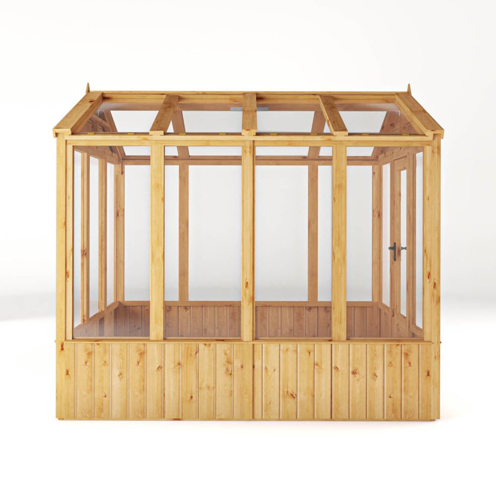 Mercia 8 x 6 Woodsman Greenhouse Premium Base