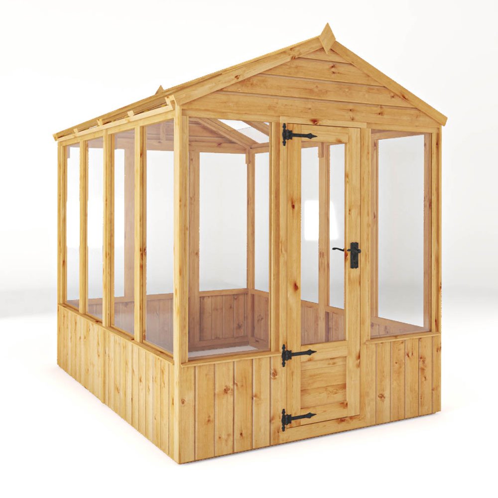 Mercia 8 x 6 Woodsman Greenhouse Premium Base