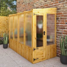 Mercia 8 x 4 Woodsman Apex Greenhouse - Polycarbonate