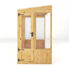 Mercia 8 x 4 Woodsman Apex Greenhouse - Polycarbonate