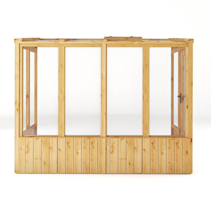 Mercia 8 x 4 Woodsman Pent Lean-To Greenhouse - Styrene