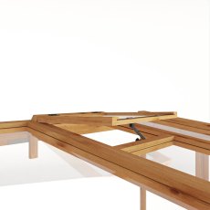 Mercia 8 x 4 Woodsman Apex Greenhouse - Glass