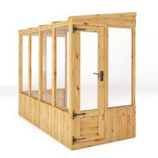 Mercia 8 x 4 Woodsman Apex Greenhouse - Glass