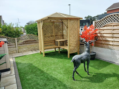 Shire Valencia Corner Arbour Pressure treated