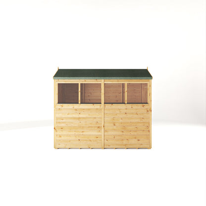 Mercia 8x4 Woodsman Shiplap Apex - Styrene