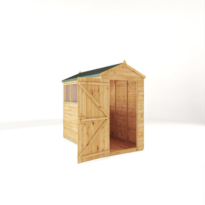 Mercia 8x4 Woodsman Shiplap Apex - Styrene
