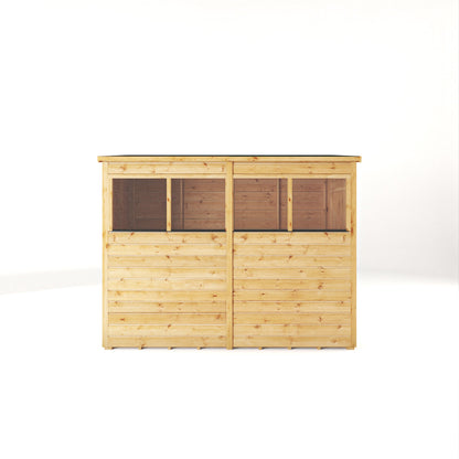 Mercia 8x4 Woodsman Shiplap Pent - Styrene