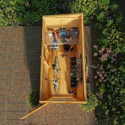 Mercia 8x4 Woodsman Shiplap Pent - Styrene