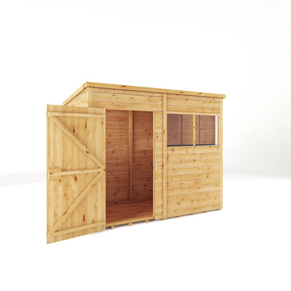 Mercia 8x4 Woodsman Shiplap Pent - Styrene