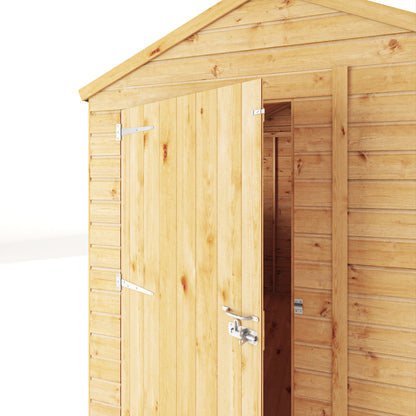 Mercia 8x6 Woodsman Shiplap Apex - Styrene
