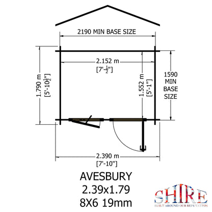 Shire Avesbury(Pembrook)	8x6