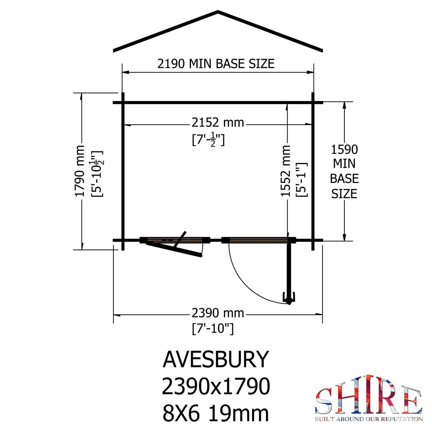 Shire Avesbury(Pembrook)	8x6