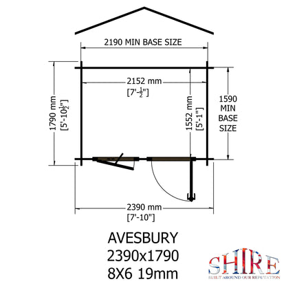 Shire Avesbury(Pembrook)	8x6