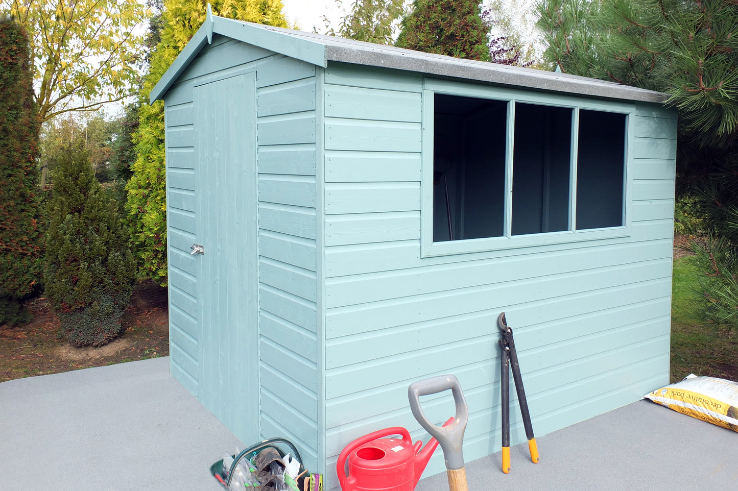 Shire Lewis 8x6 Single Door Shiplap