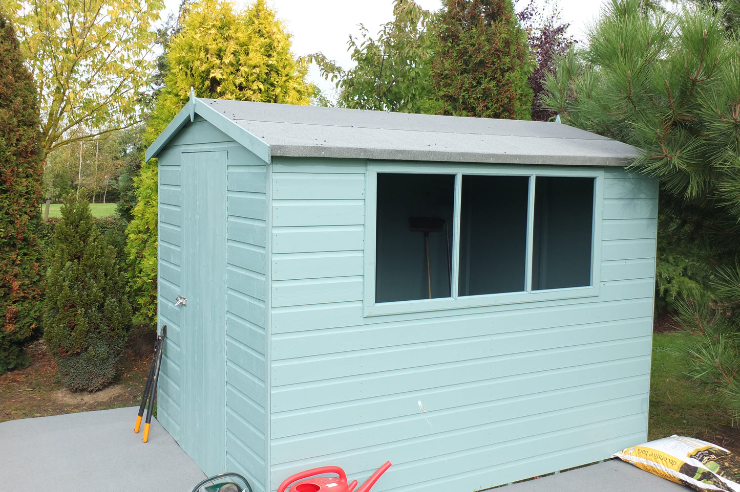 Shire Lewis 8x6 Single Door Shiplap