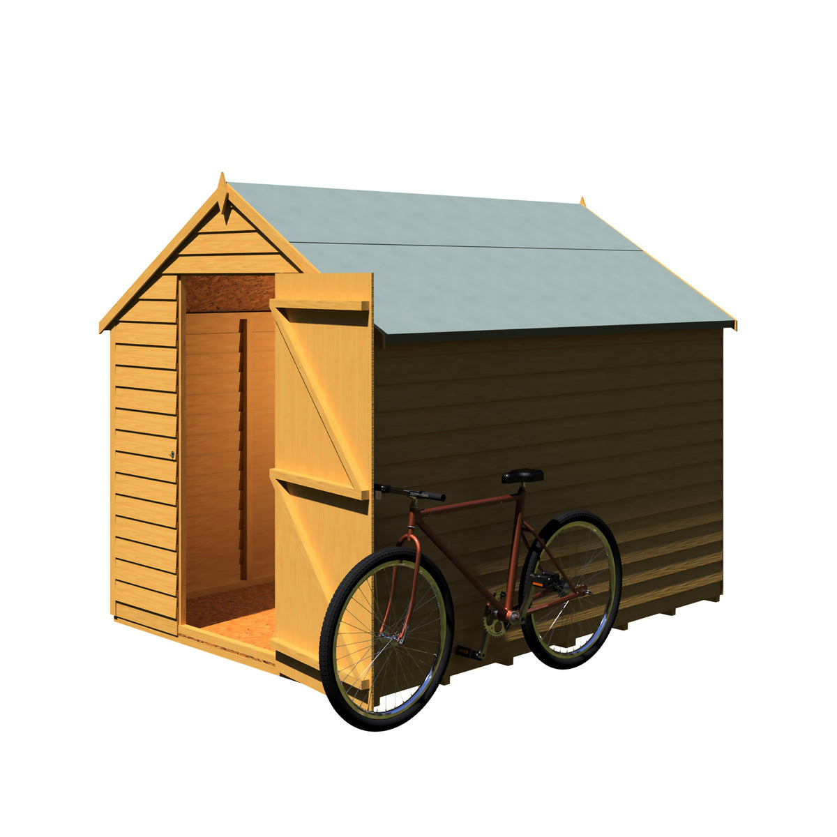 Shire Overlap 8x6 Single Door Value
