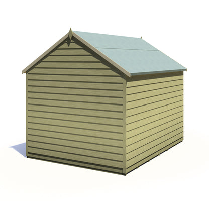 Shire Overlap 8x6 Single Door Value Pressure treated