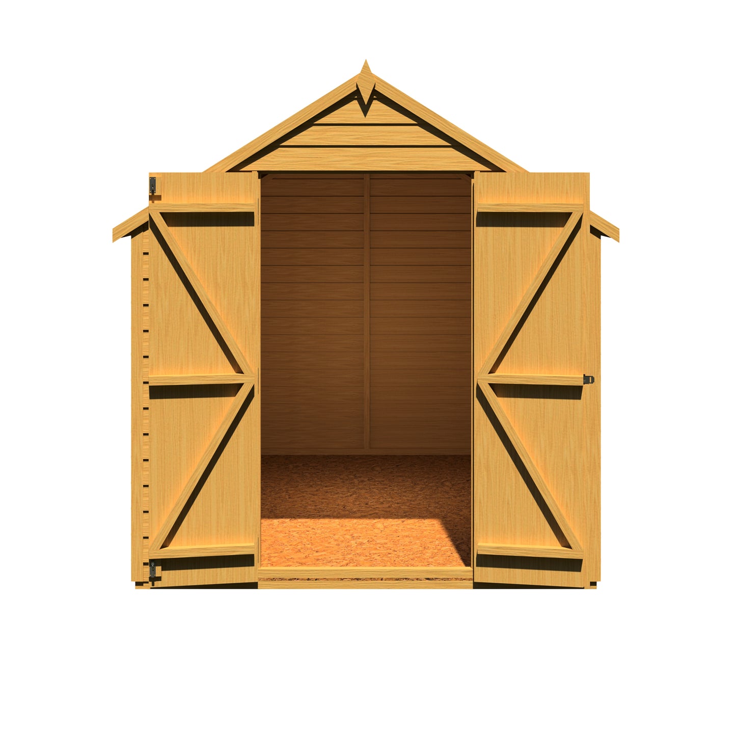 Shire Overlap 8x6 Double Door Value