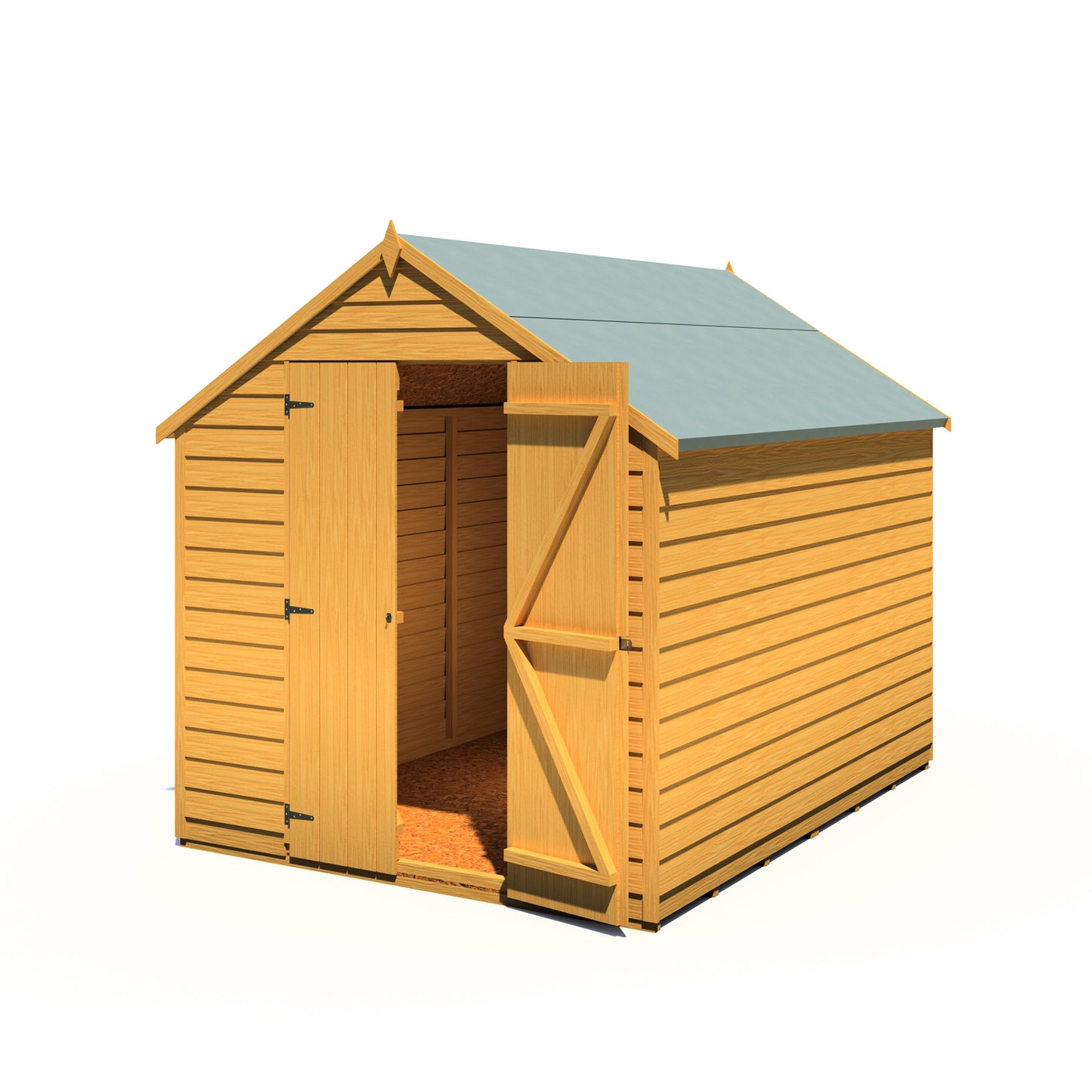 Shire Overlap 8x6 Double Door Value
